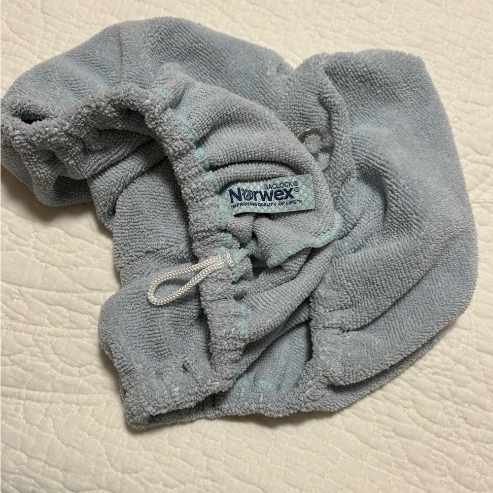 Norwex Sky Blue Hair Wrap